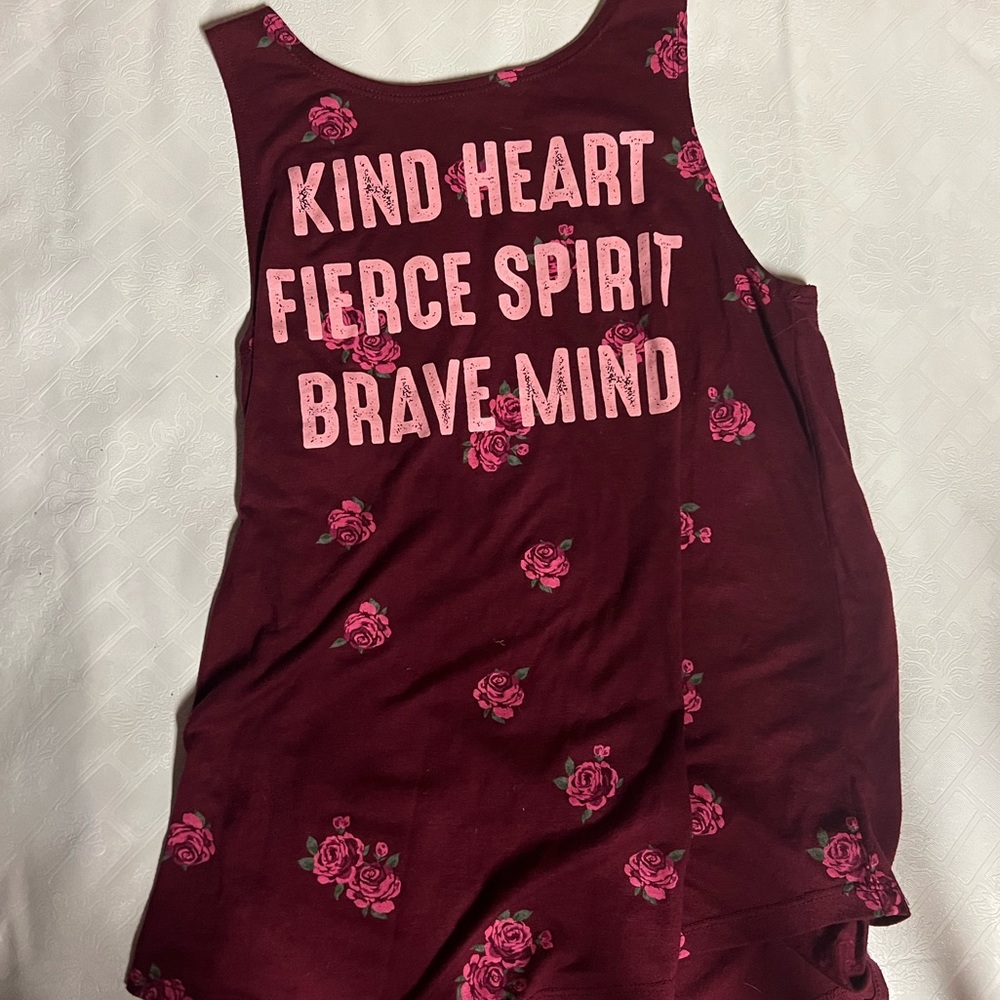 Flower Tank/Muscle Tee